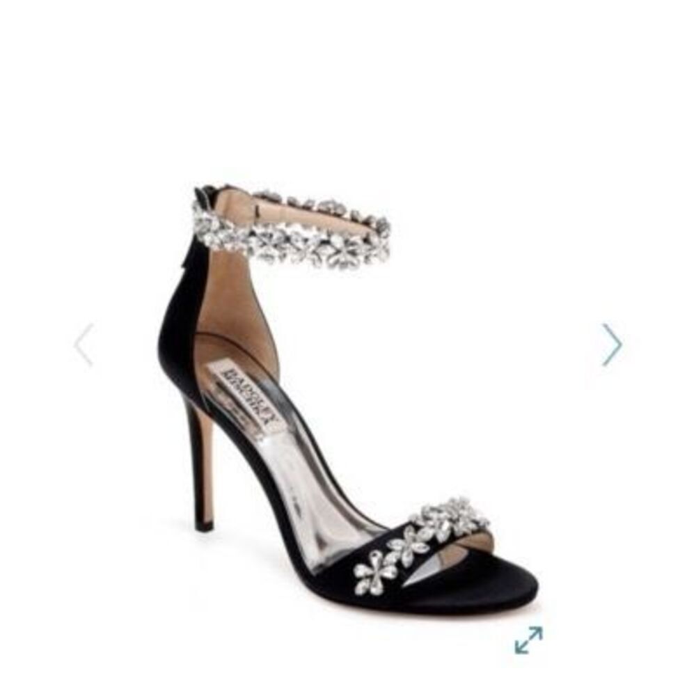 Badgley Mischka evening sandals Size 10 in black